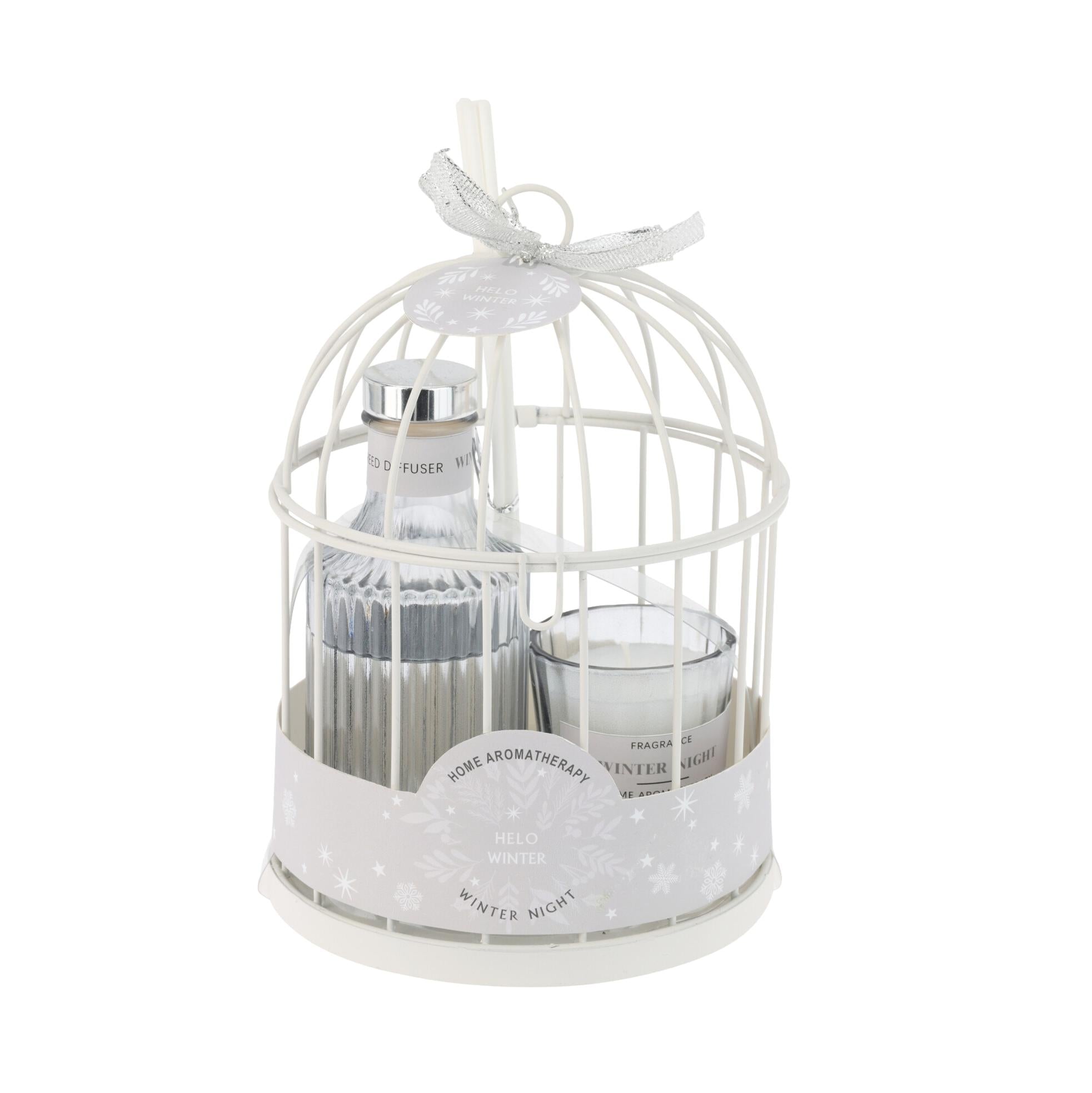 COFFRET GAIOLA MIKADO + VELA WINTER NIGHT