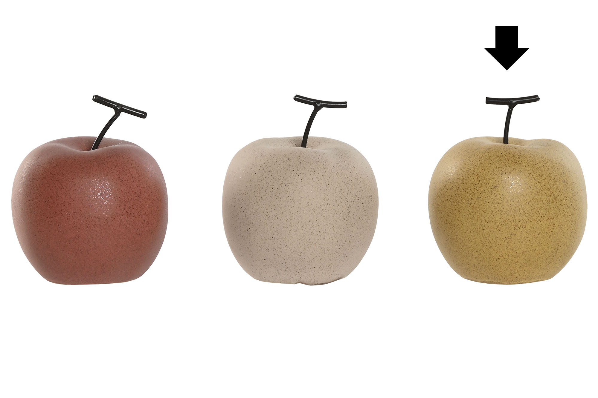 MANZANA MOSTAZA 9X9X11CM