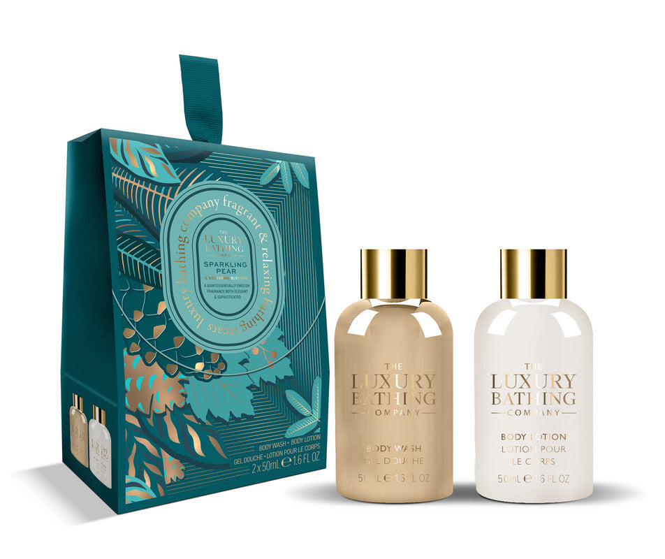 COFFRET GEL BANHO/LOÇÃO CORPORAL SPARKLING PEAR & NECTARINE BLOSSOM