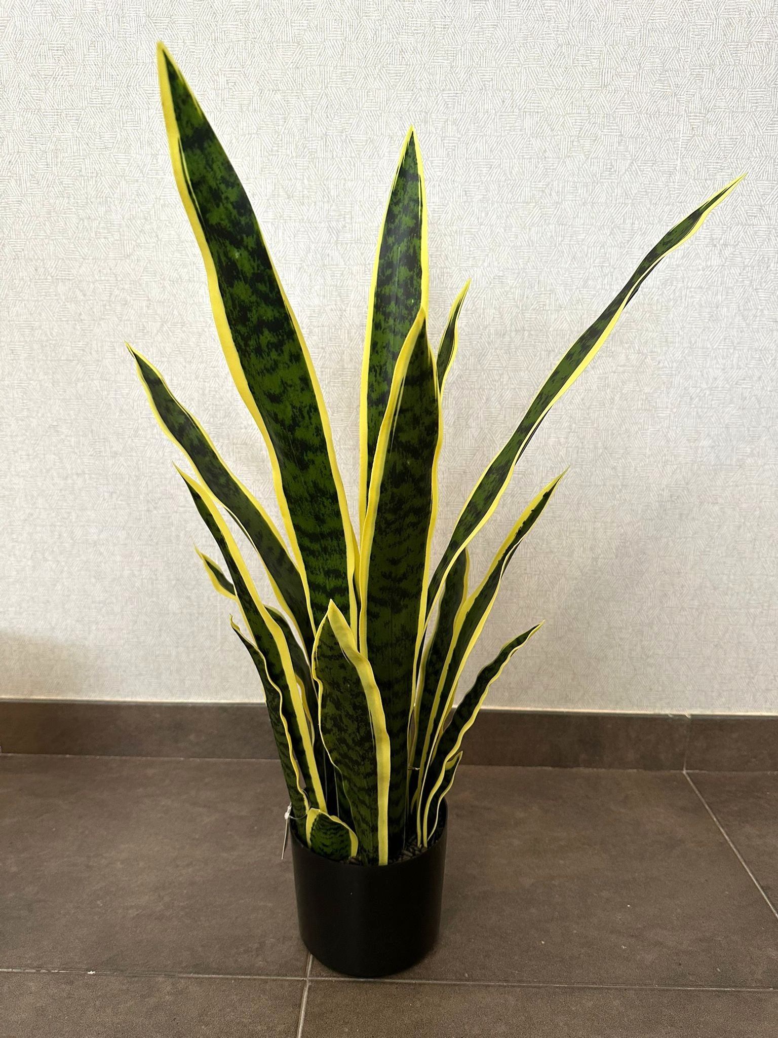 ESPADA DE S. JORGE AMARELA/VERDE 75CM