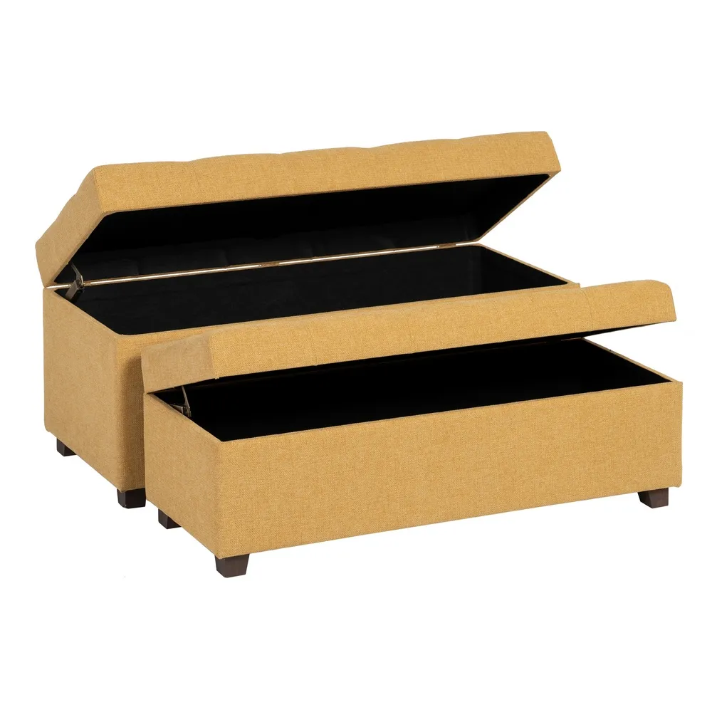 BANQUETA MOSTARDA 102x41x43CM