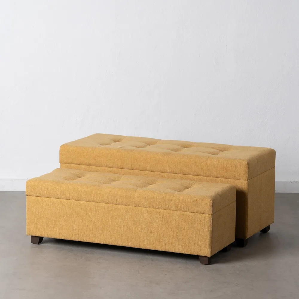BANQUETA MOSTARDA 102x41x43CM