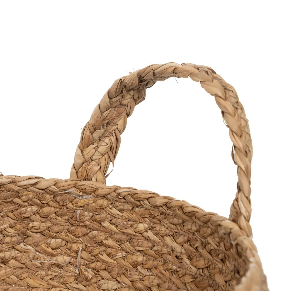 CESTO FIBRA NATURAL 37X37X21Cm