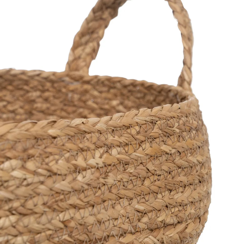 CESTO FIBRA NATURAL 37X37X21Cm