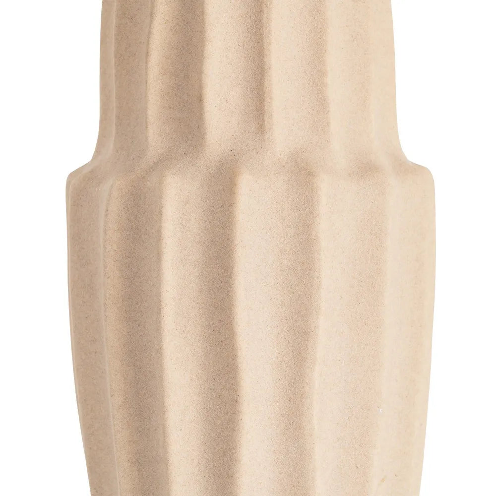 LÁMPARA BEIGE 25X25X46Cm