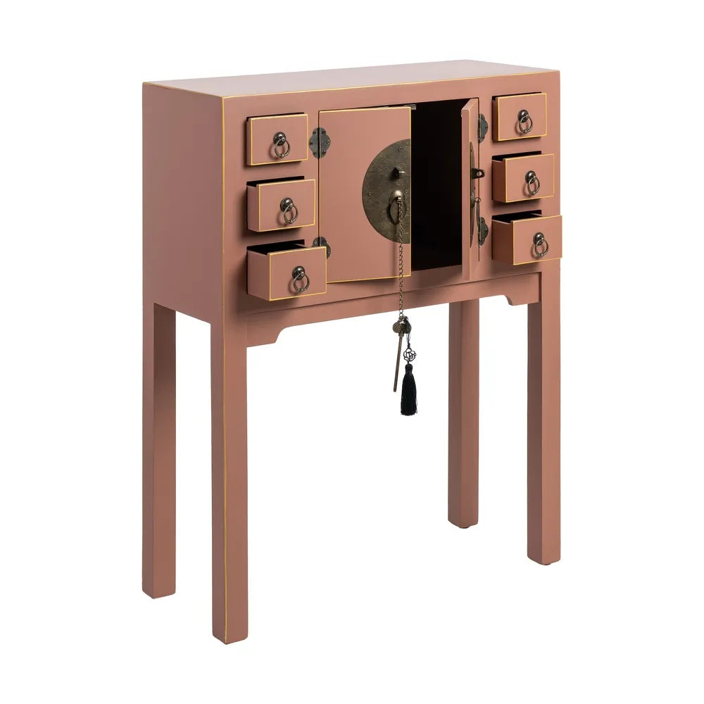 CONSOLA MOCHA 63X26X80Cm