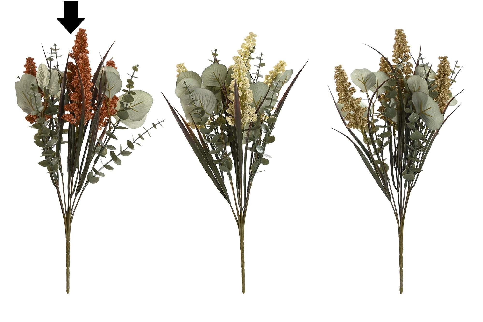 HASTE EUCALIPTO TERRACOTA 39CM