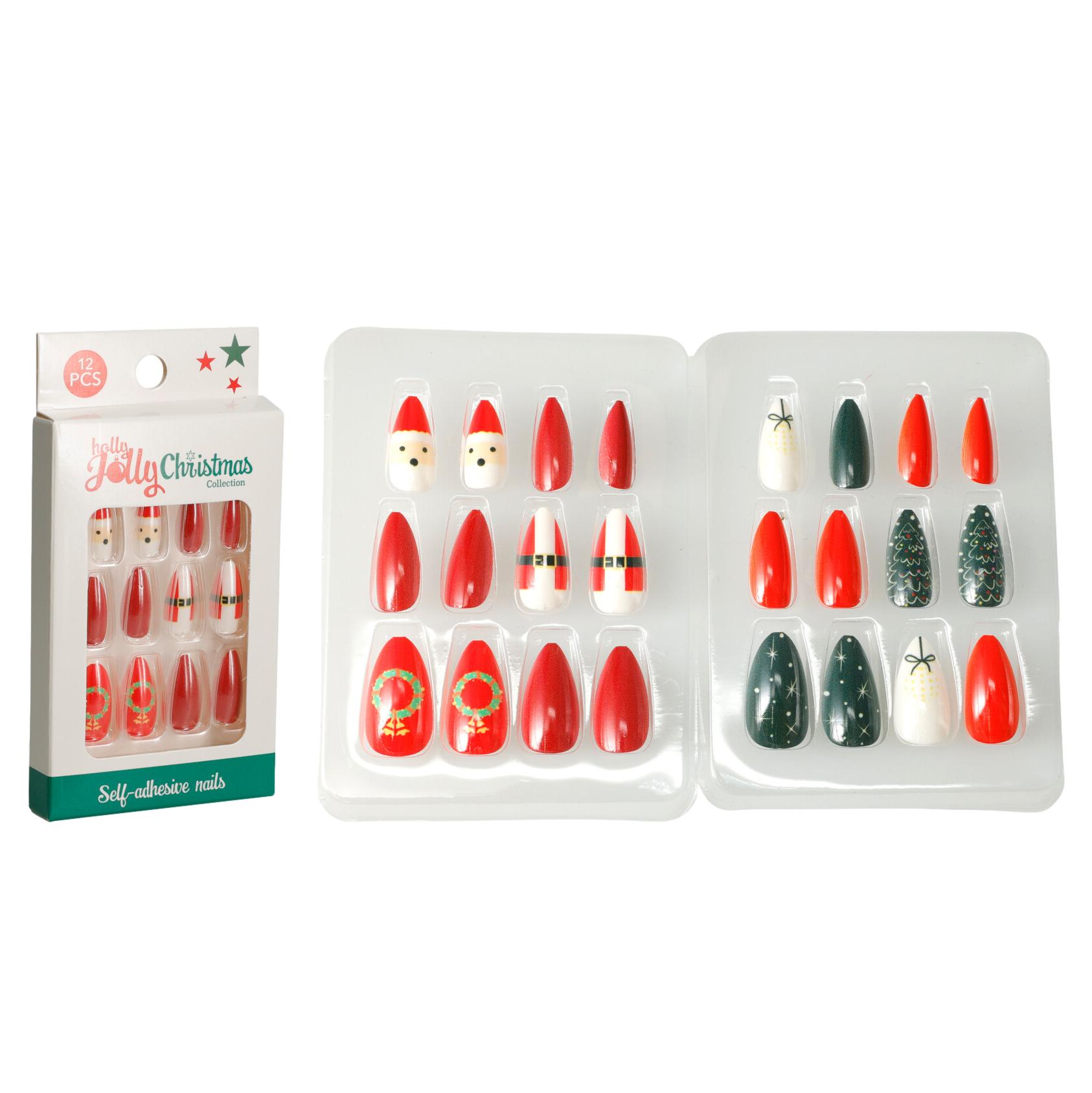 UNHAS POSTIÇAS NATAL 12UN