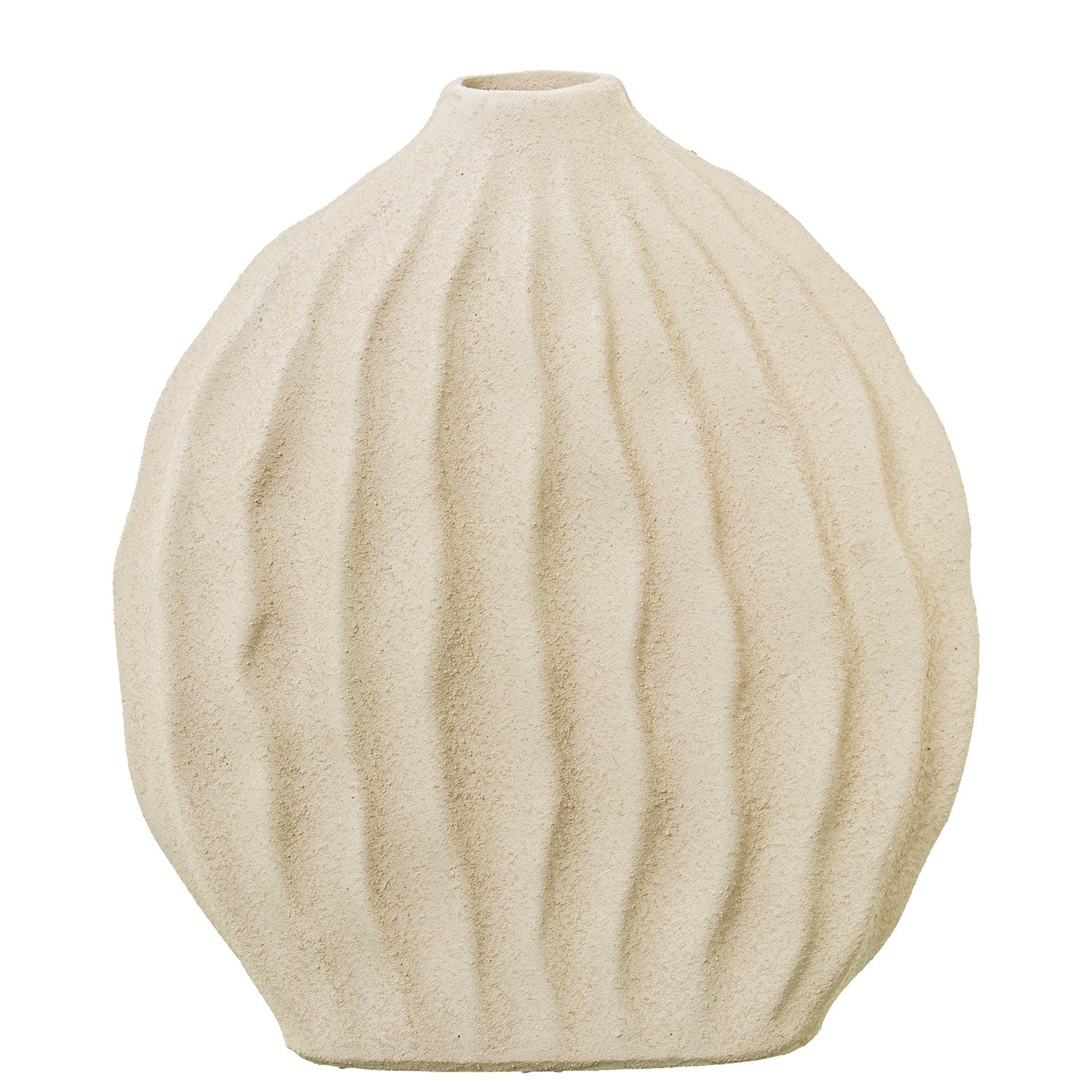JARRA BEGE 22X6X24,5Cm
