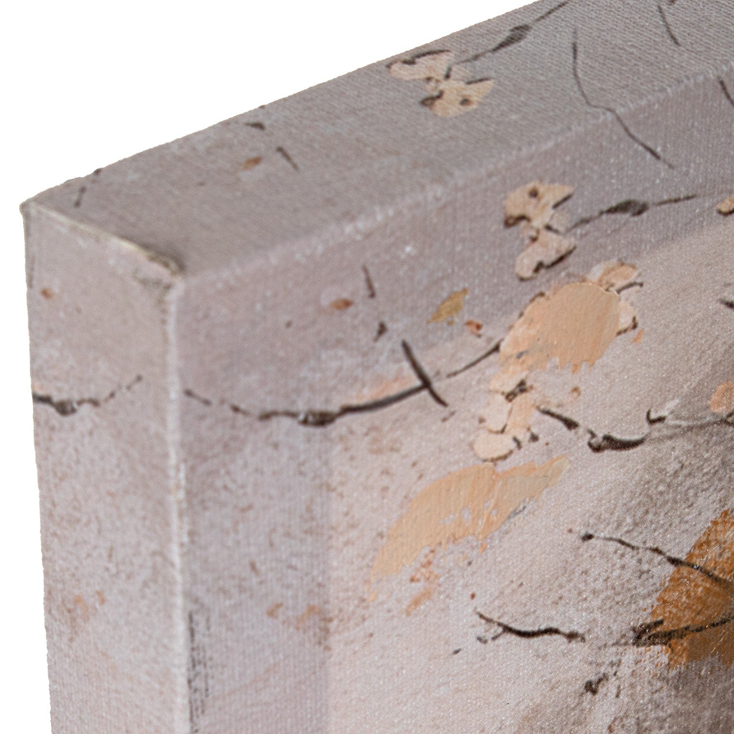 TELA ÁRVORES BEGE/CASTANHO 150X50Cm