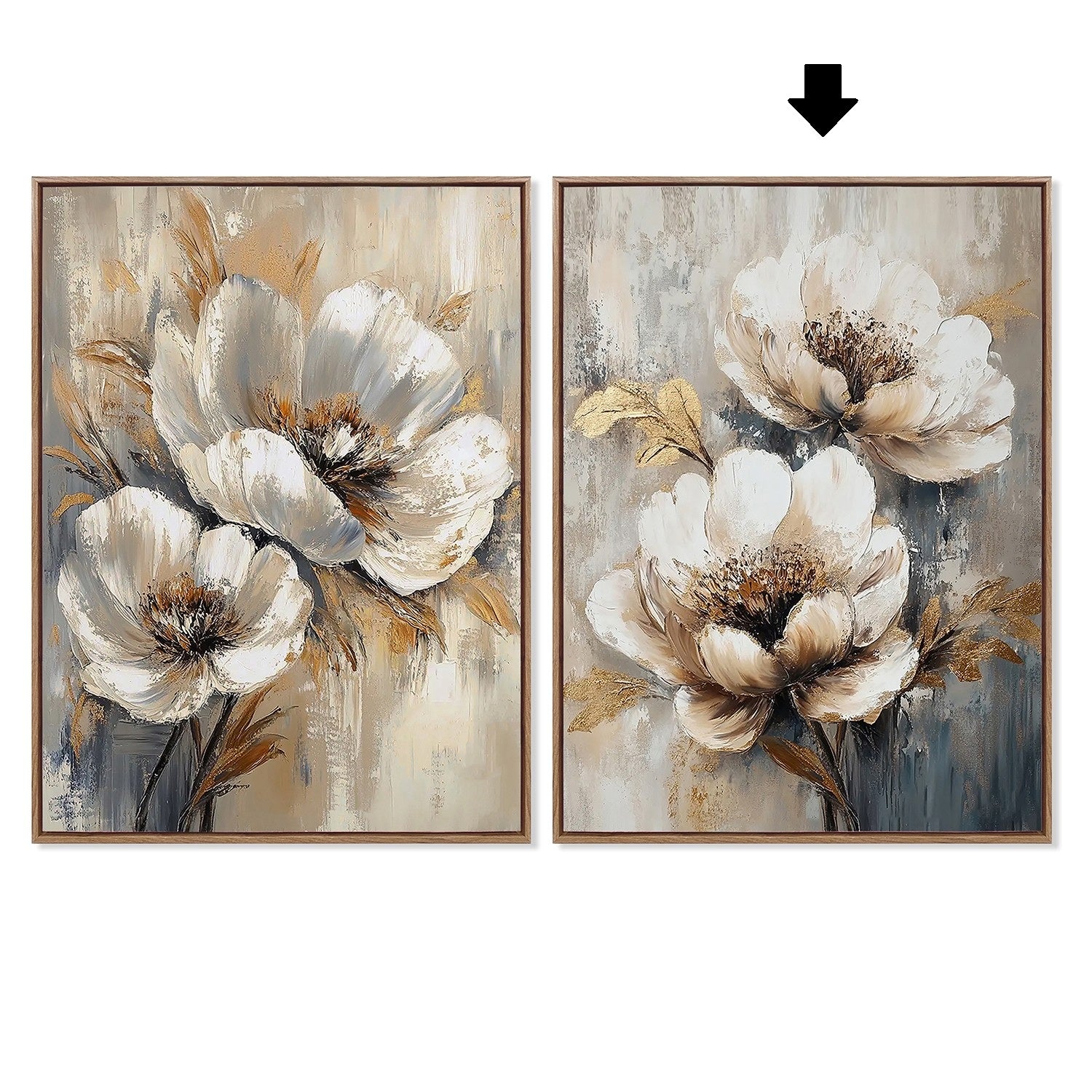 QUADRO FLORES 60X80Cm