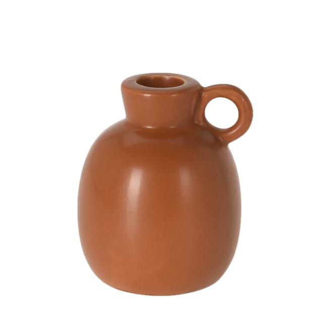 CASTIÇAL TERRACOTA 8X10CM