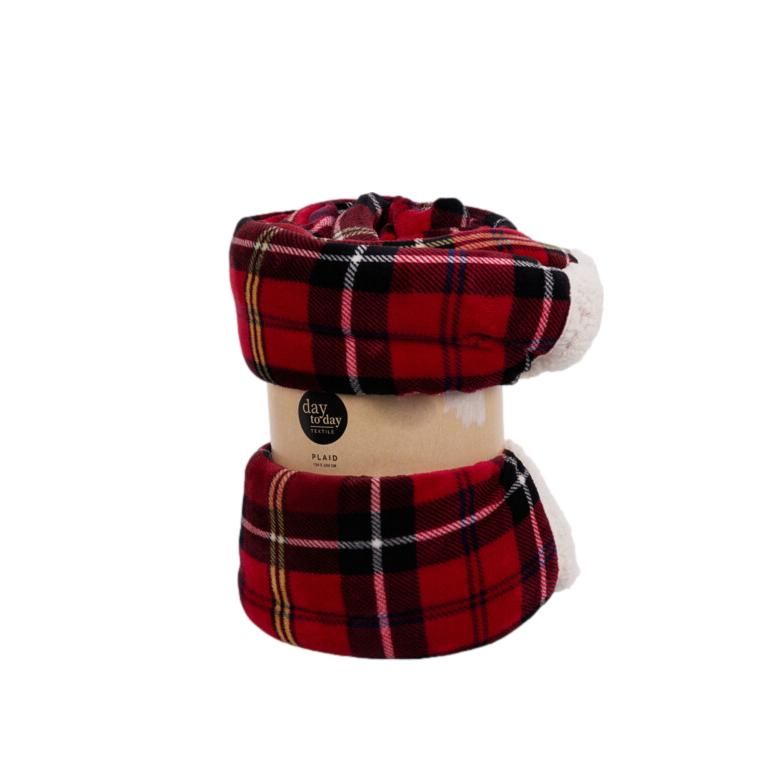 MANTA VERMELHA 200x150CM