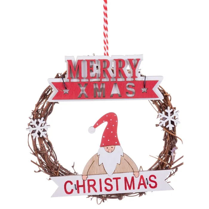 DECORACION NAVIDAD 16X16CM