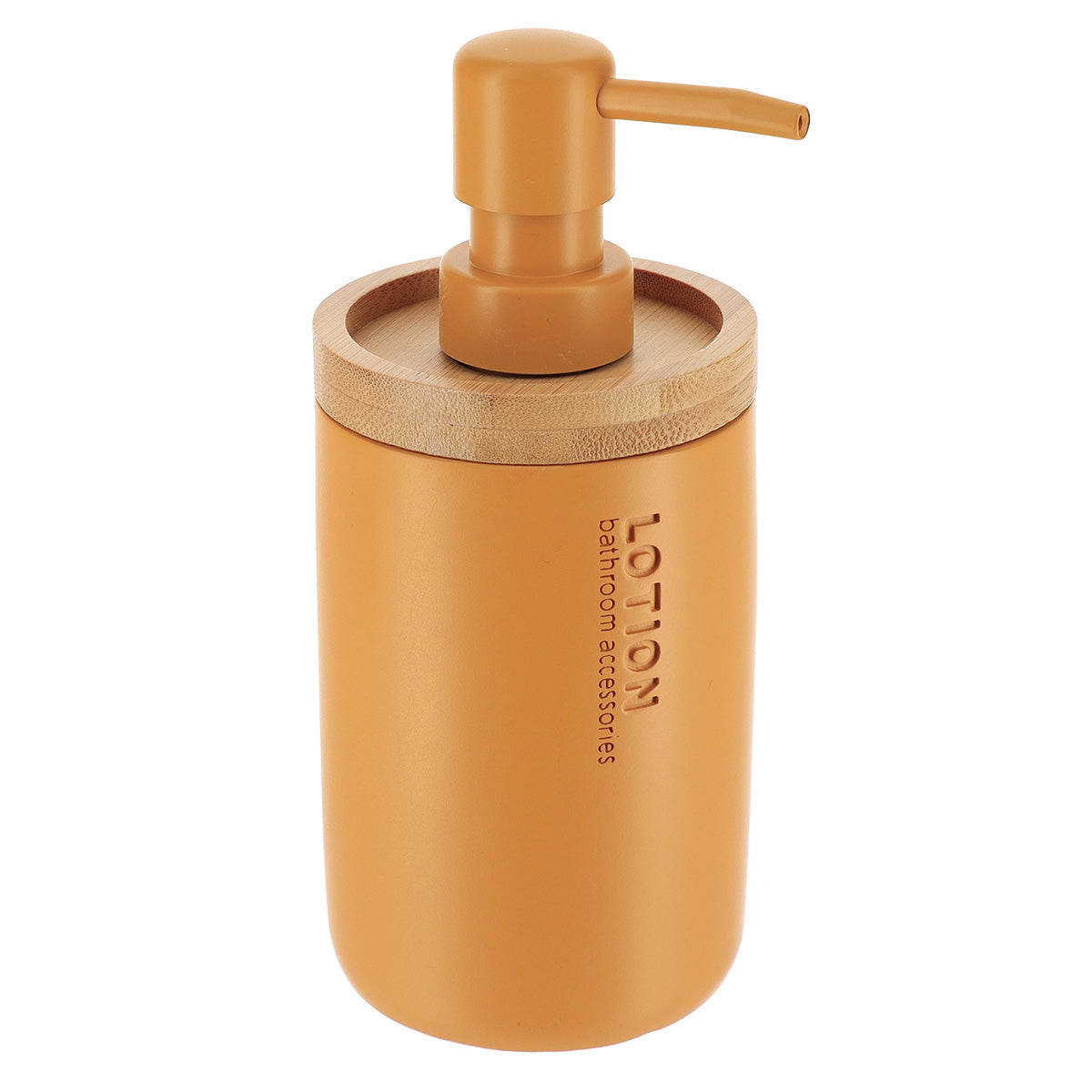 DISPENSADOR MOSTARDA/BAMBU 280ML 7,5X17CM