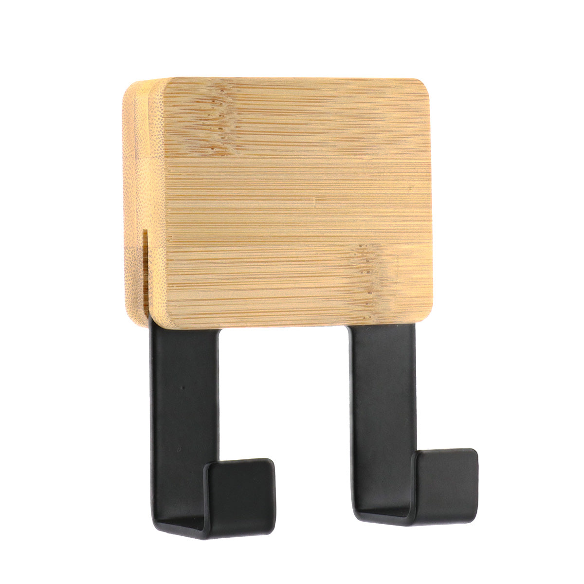 CABIDE DUPLO PRETO/BAMBU 6X9CM