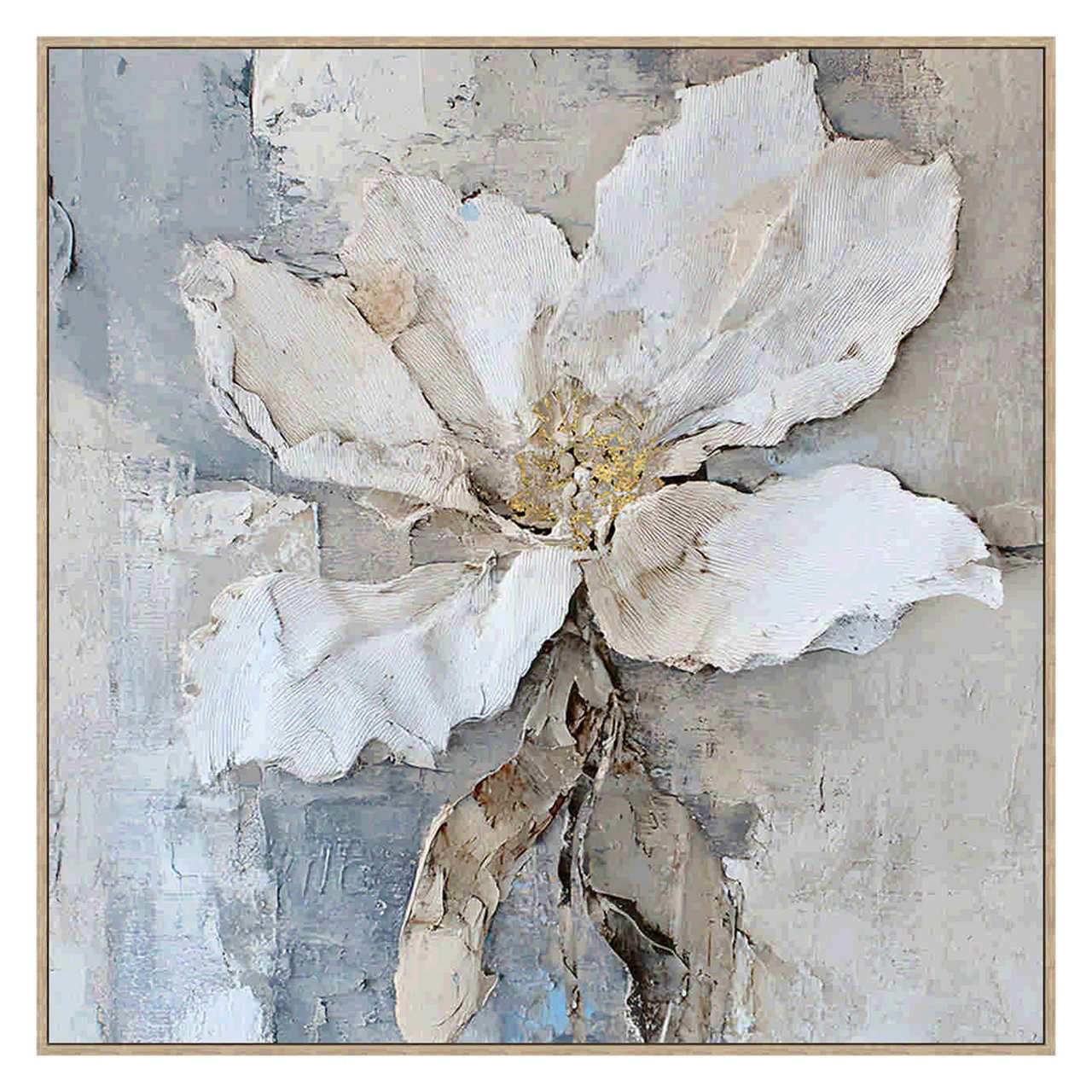 QUADRO FLOR 103X103Cm