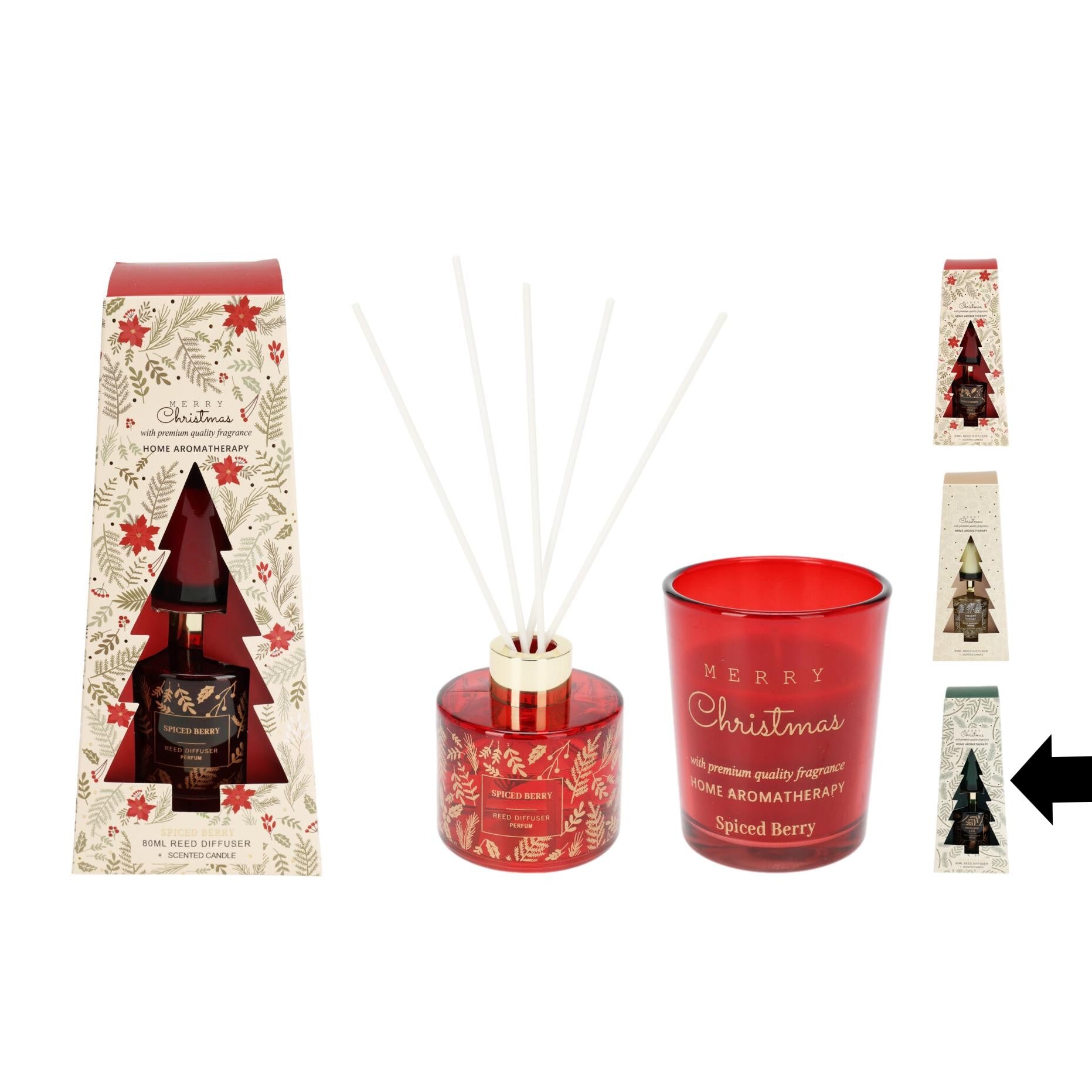 COFFRET MIKADO + VELA MISTLETOE FIR