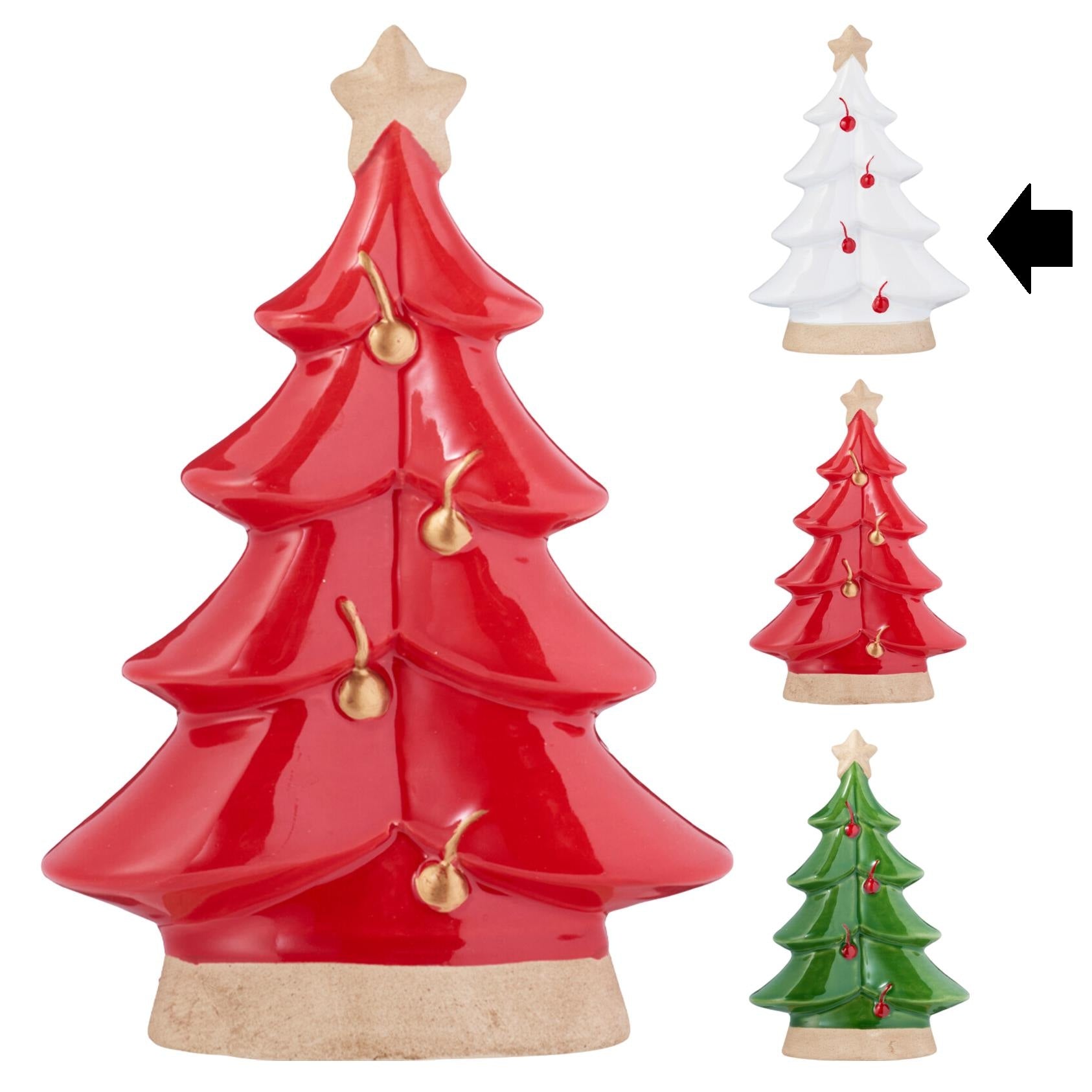 ÁRVORE NATAL BRANCA 17,5Cm