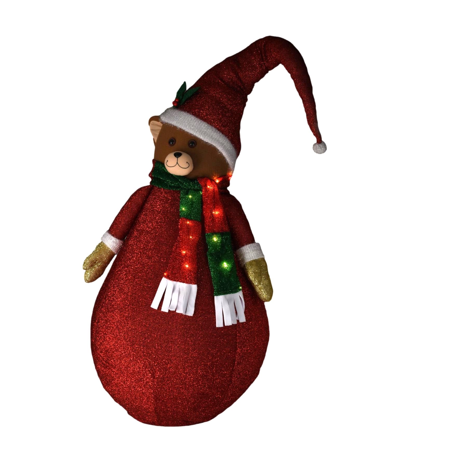 URSO DE NATAL C/ LED 120CM