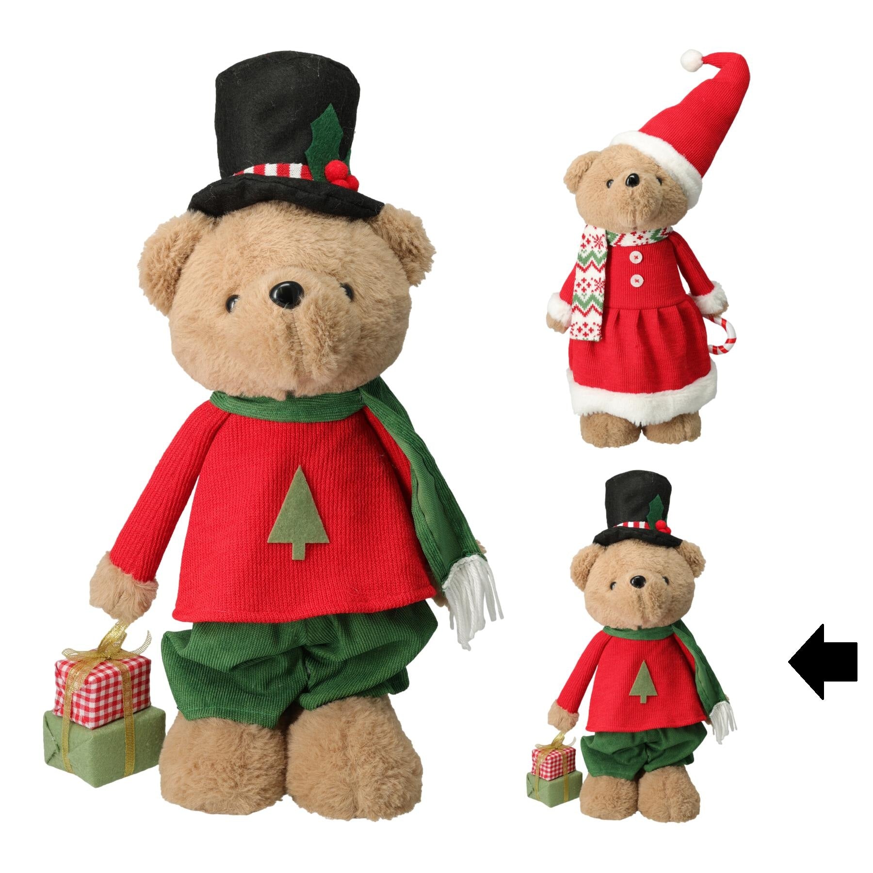 URSO MENINO NATAL 84Cm