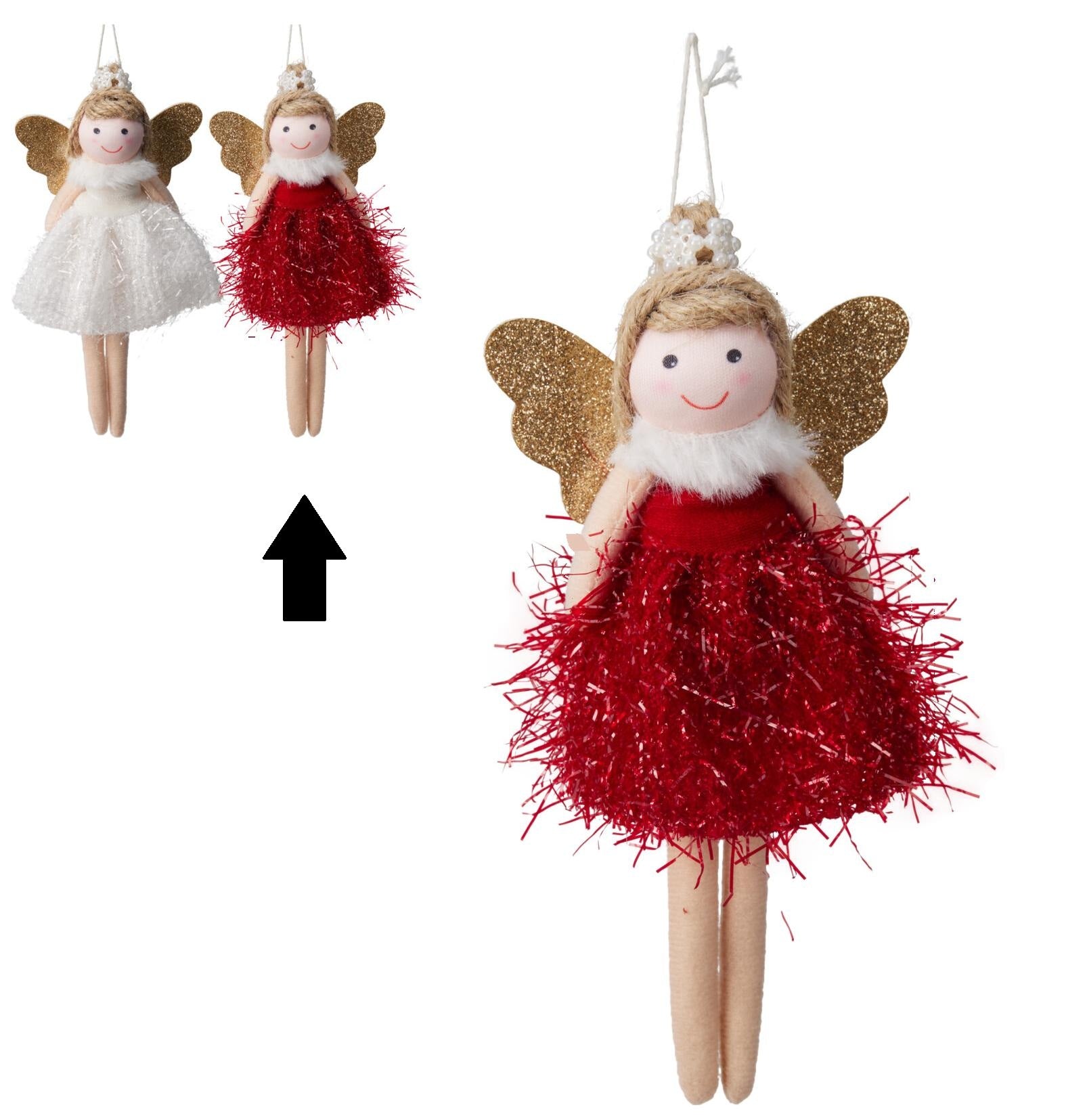 ANJO VERMELHO 17Cm