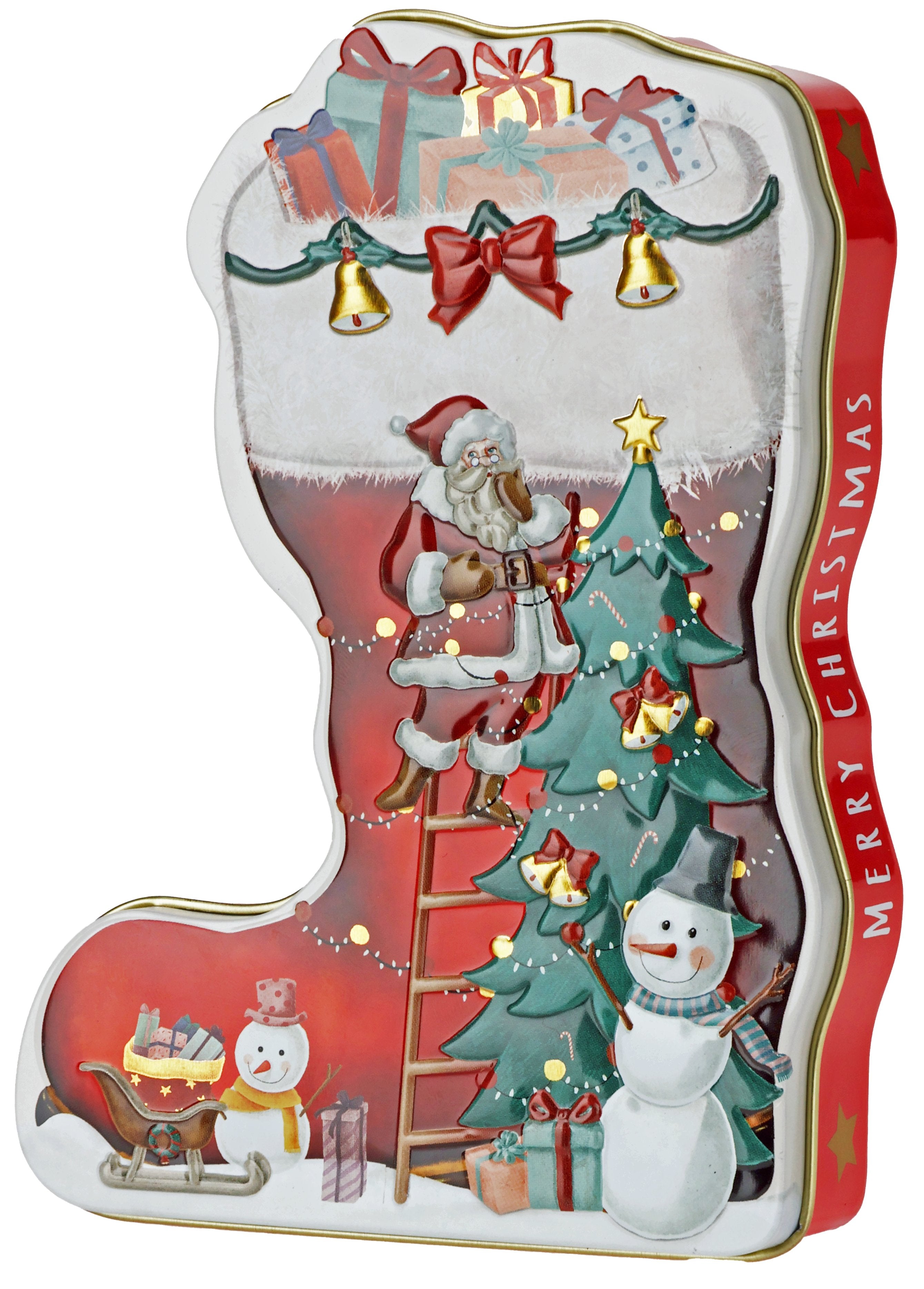 CAIXA BOMBONS BOTA NATAL