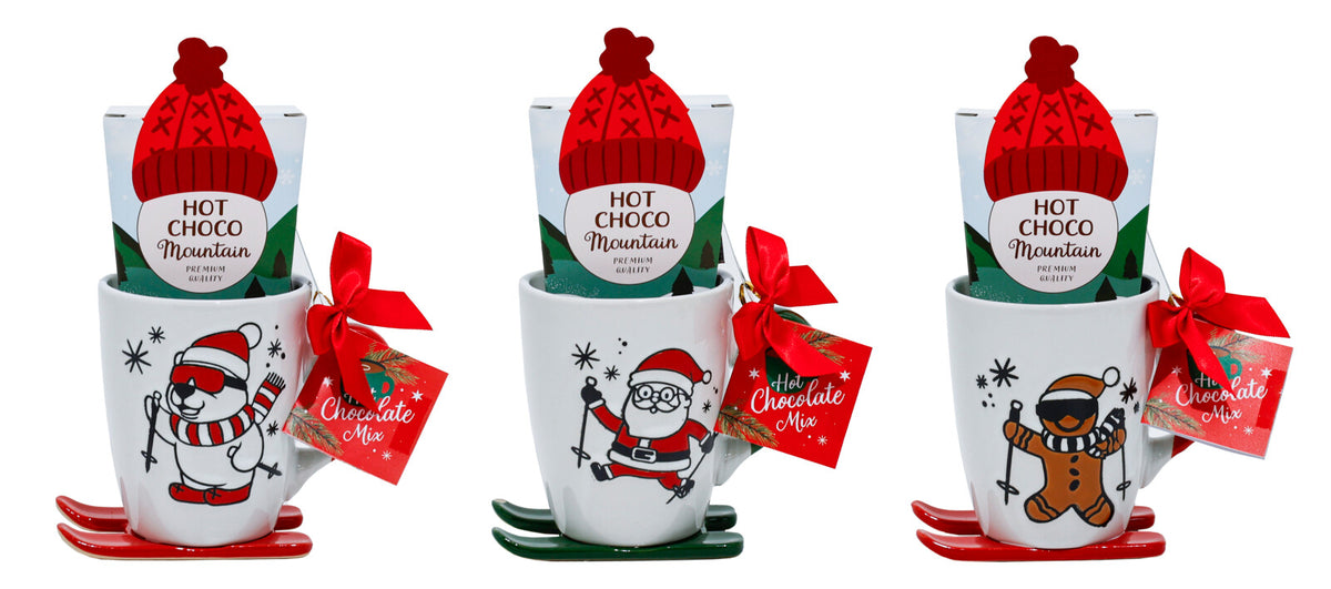 CONJ. CANECA + CHOCOLATE QUENTE