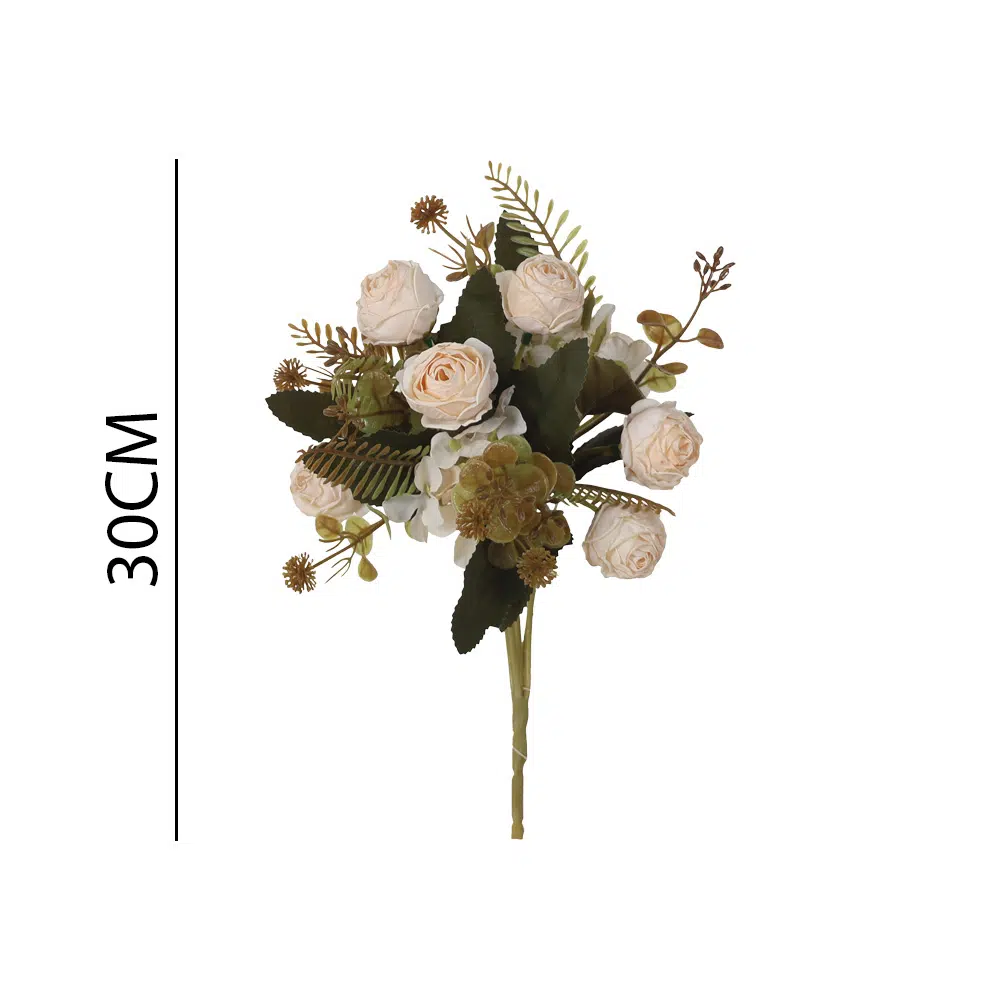 RAMO FLOR PERLA 30CM