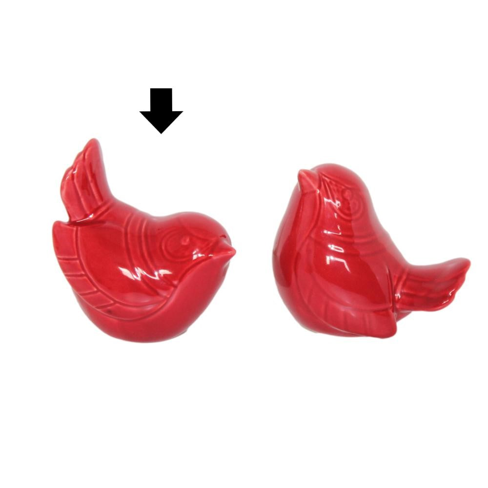 PAJARO ROJO 10X7X11CM