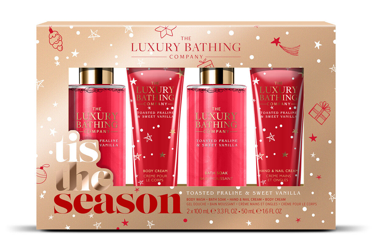 COFFRET 4 PRODUTOS TOASTED PRALINE & SWEET VANILLA