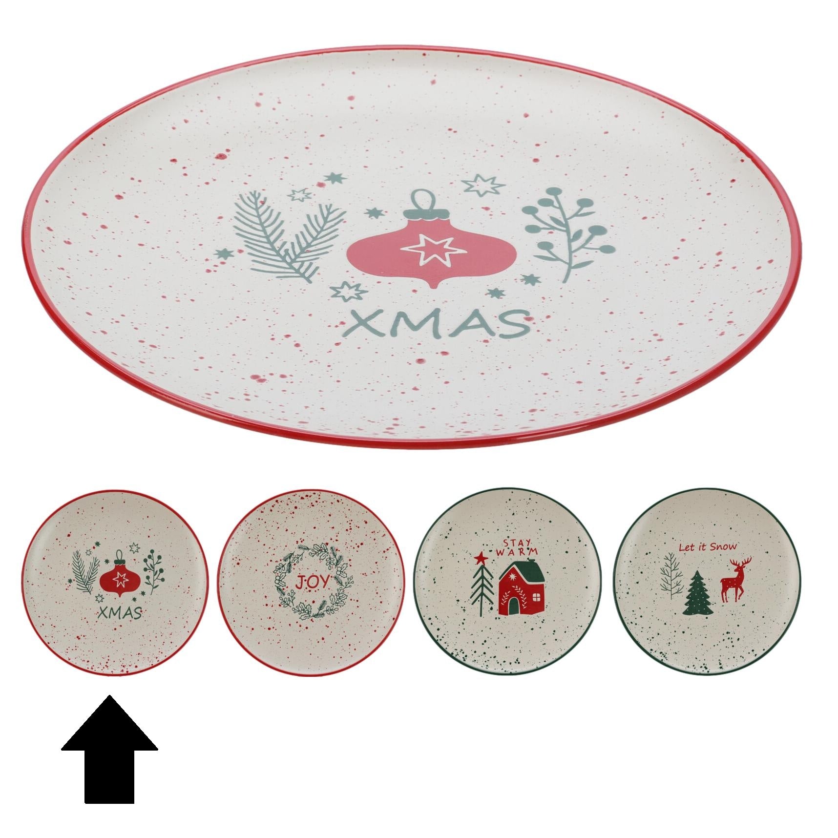 PRATO XMAS 26,5Cm