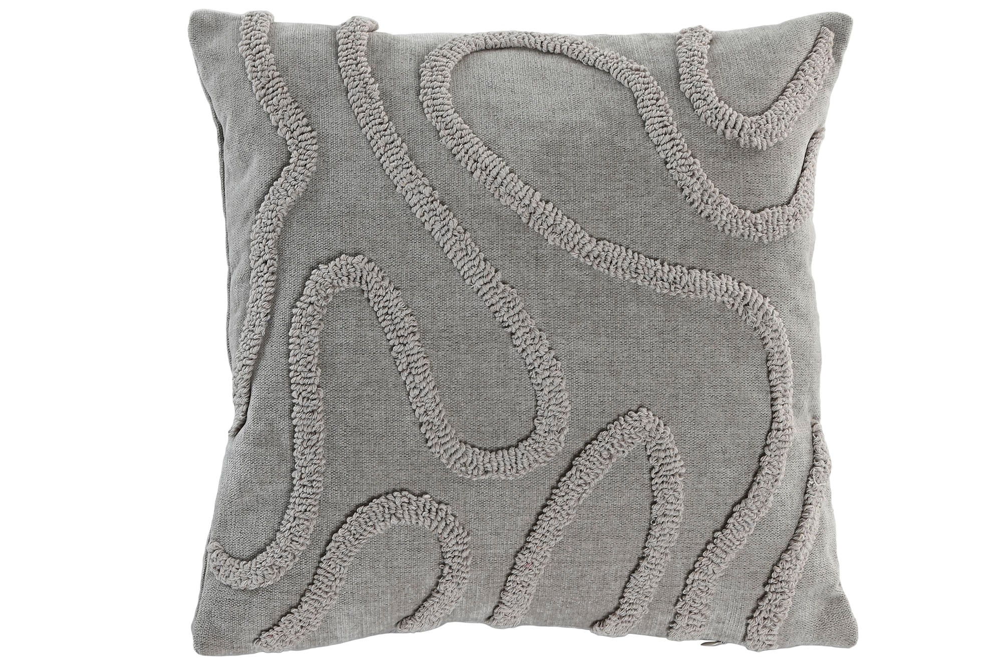 ALMOFADA CINZA 45X45CM