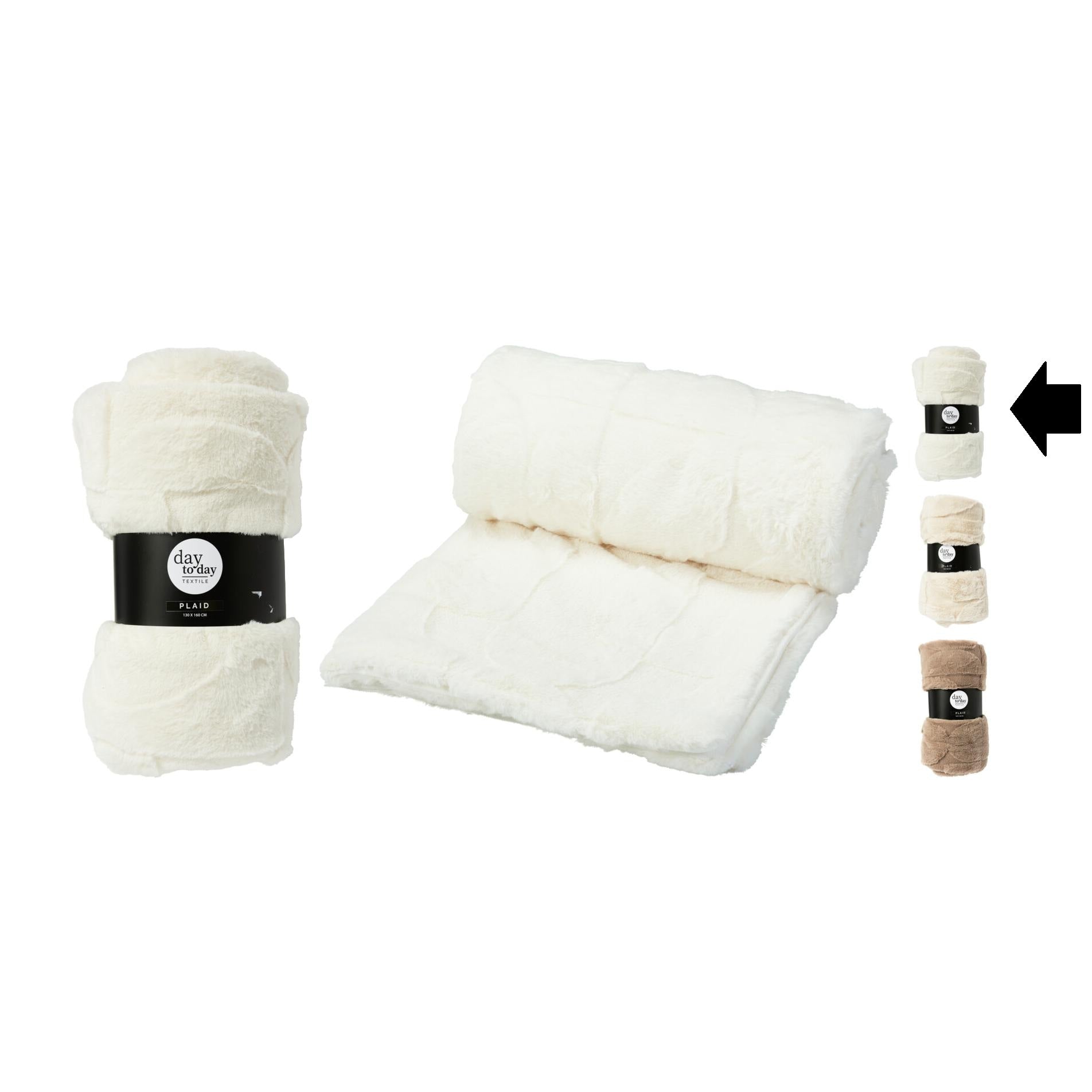 MANTA PÉROLA 160x130CM