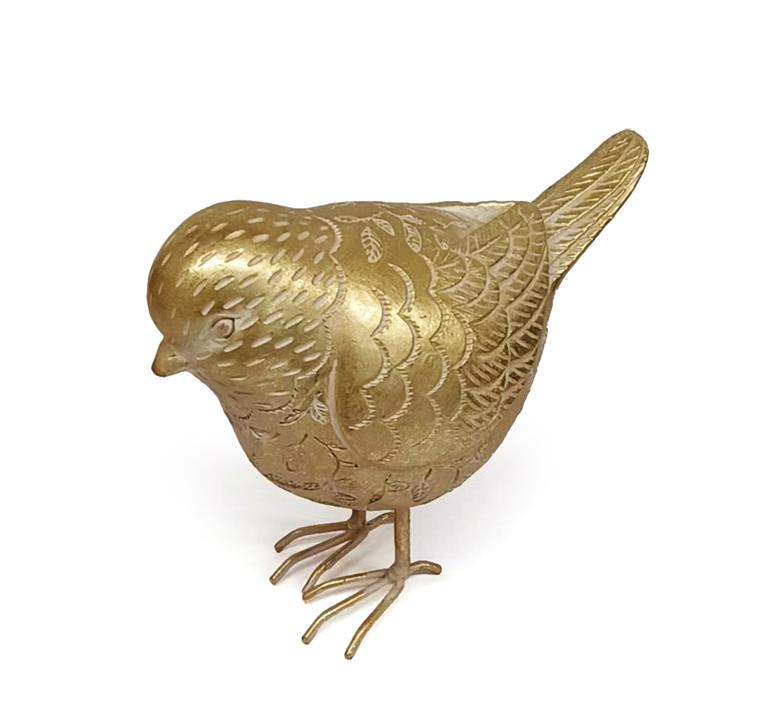 PÁSSARO DOURADO 14,5X7X11,5CM