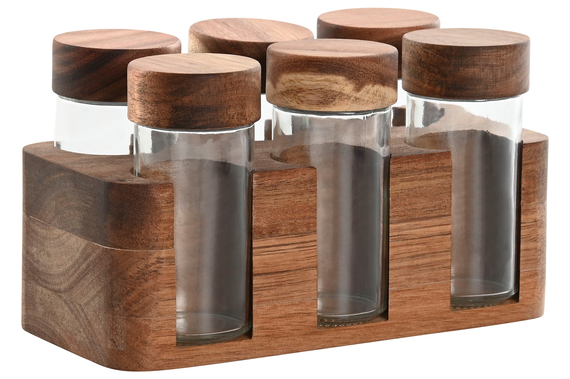 CONJ. 6 FRASCOS VIDRO 19X10XX11CM 90ML