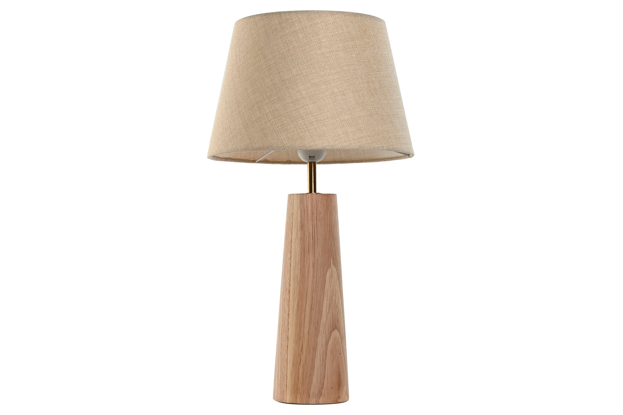 CANDEEIRO BEGE 27X27X49CM