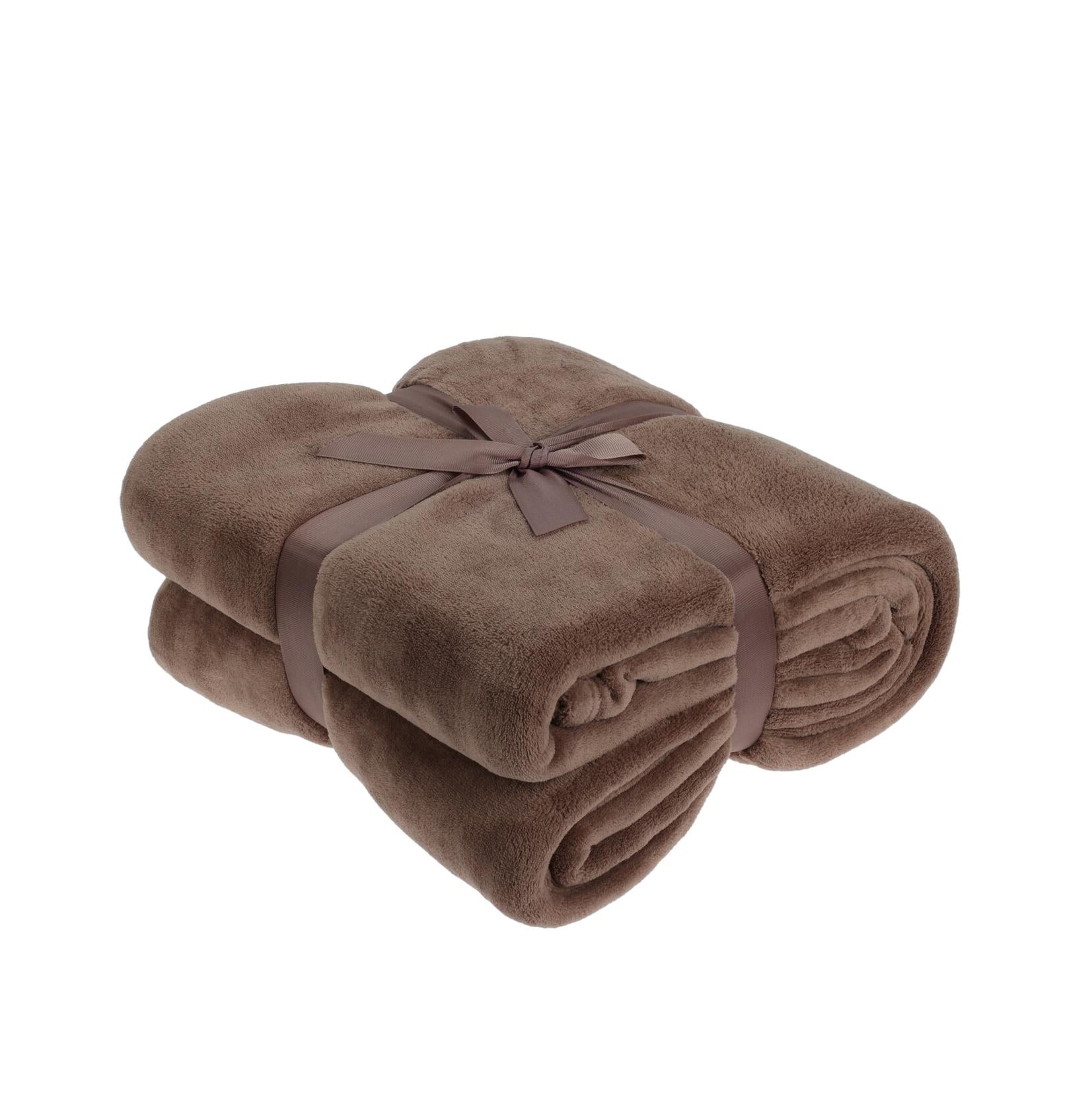 MANTA CASTANHA 180X230CM