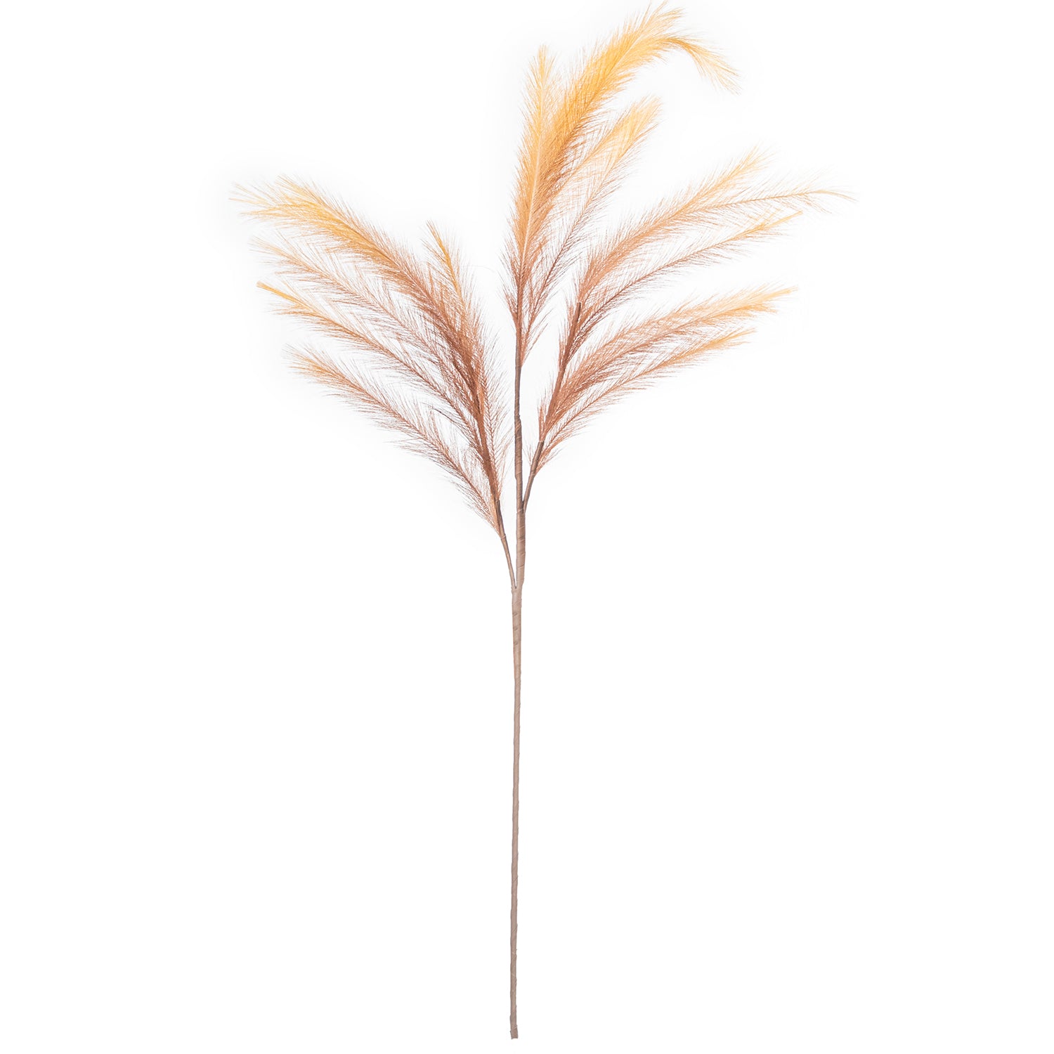 VARILLA PLUMA MARRÓN 103CM