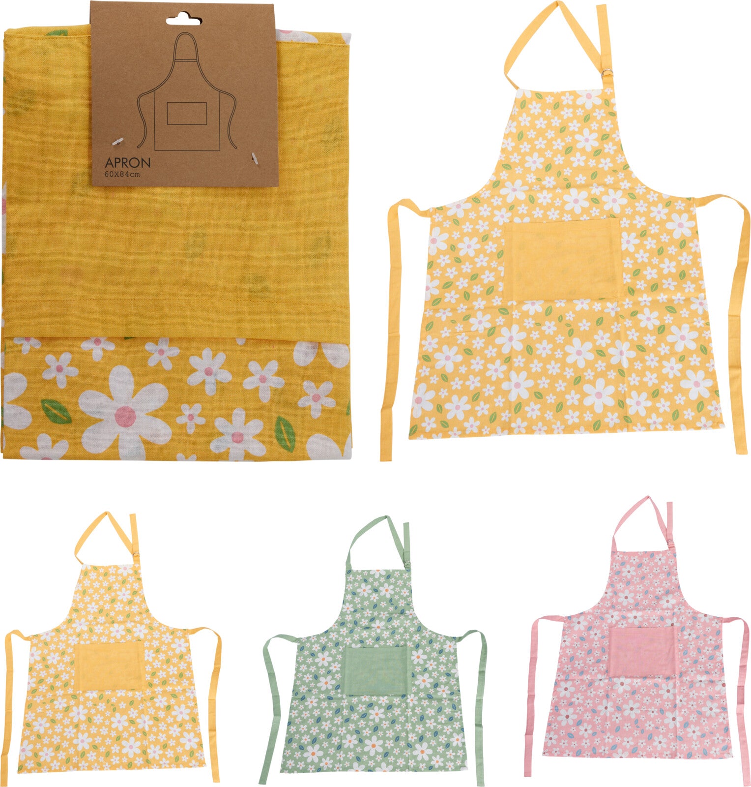 AVENTAL FLORES 60X80Cm