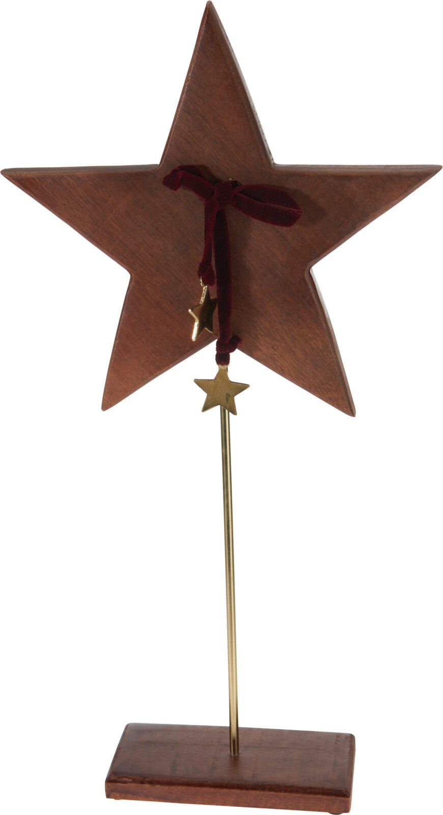 Estrela madeira 50 cm (imagem 4)