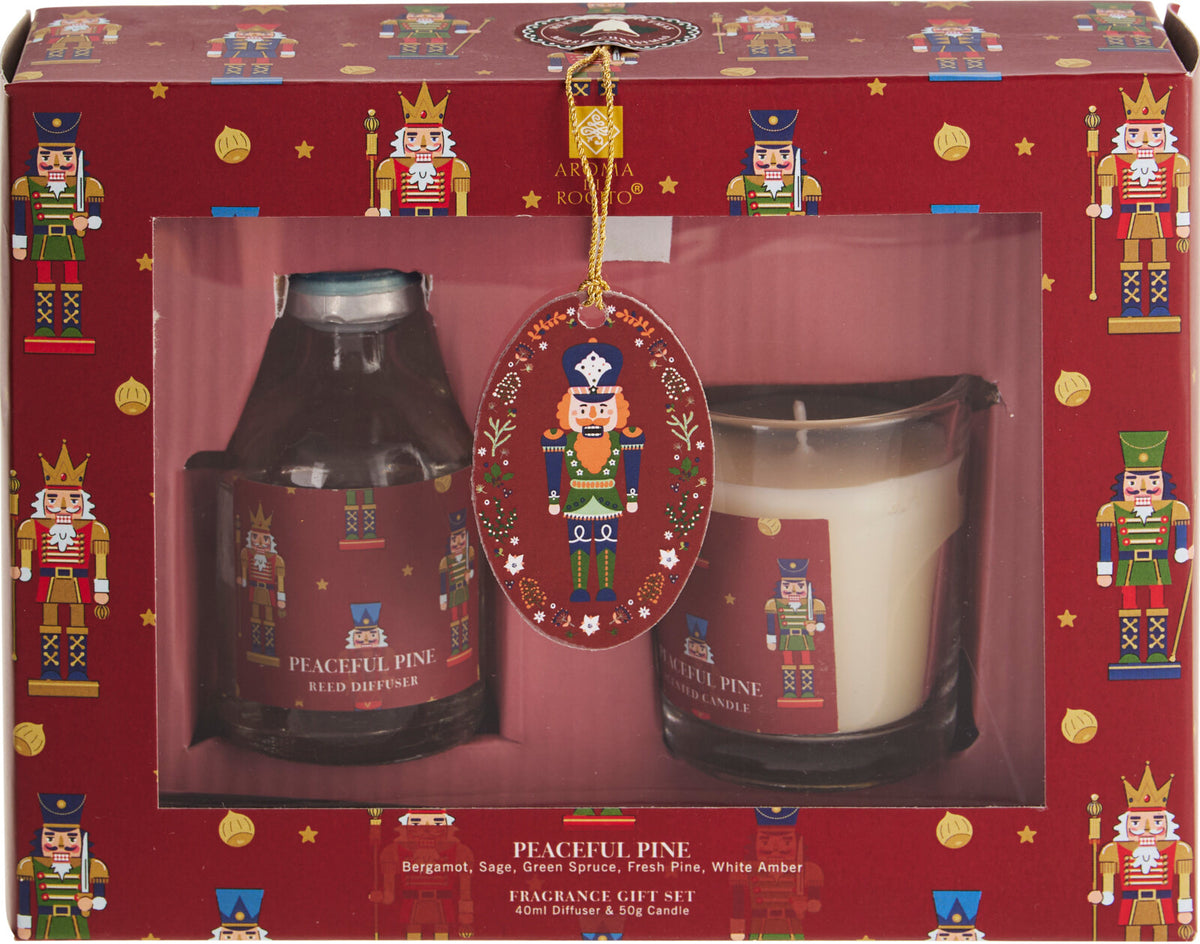 Coffret mikado 40 ml + vela 50 g Natal (imagem 3)