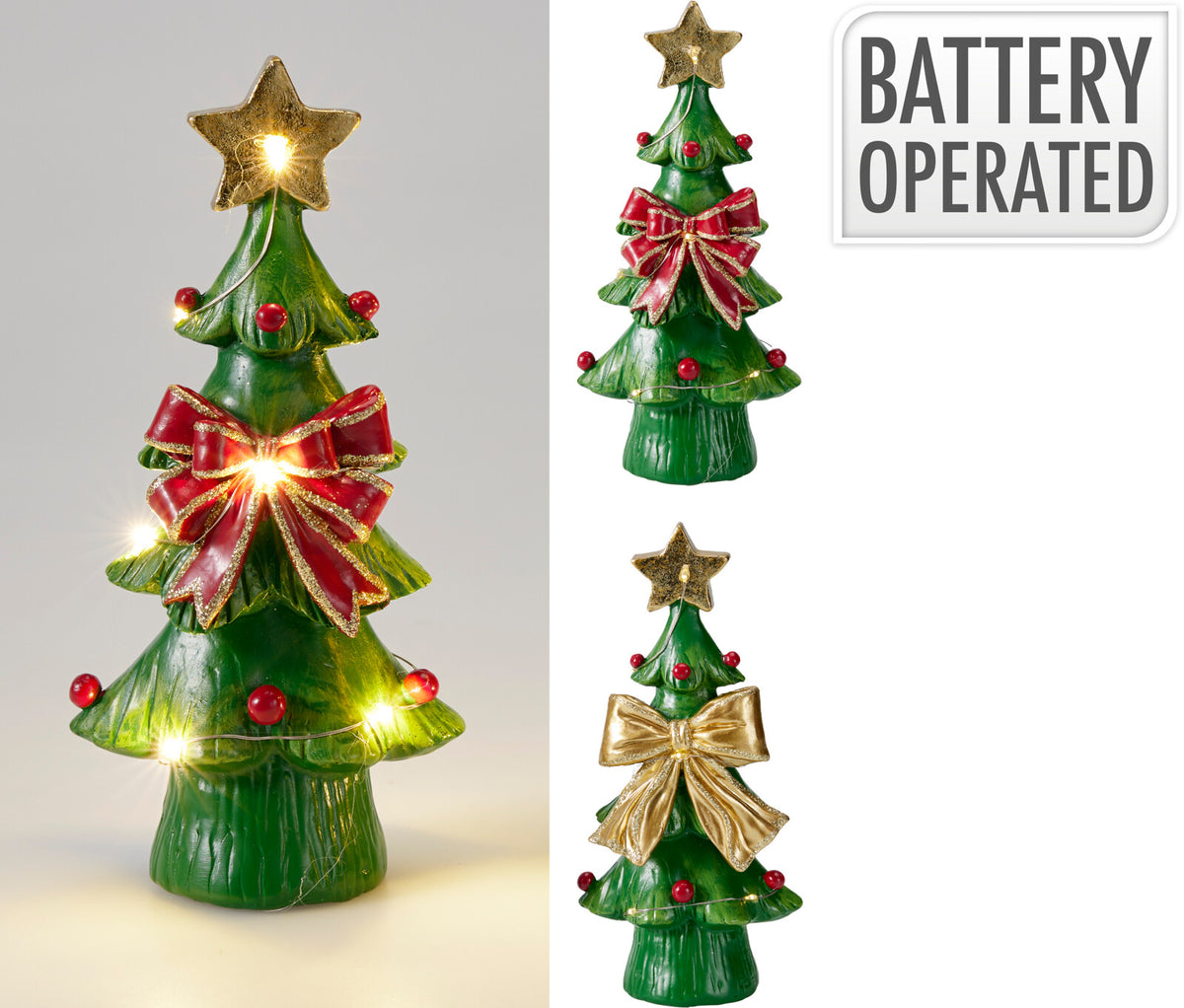 ÁRVORE NATAL C/ LED 18Cm