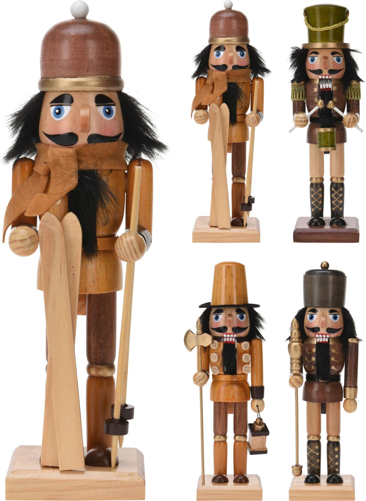 QUEBRA-NOZES CASTANHO 25Cm