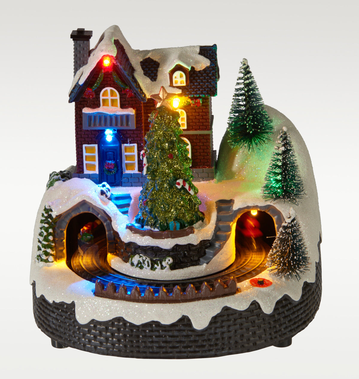 VILA NATAL/COMBOIO C/ LED 16Cm