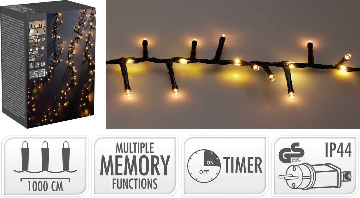 LUZES NATAL 710 LEDS 10m