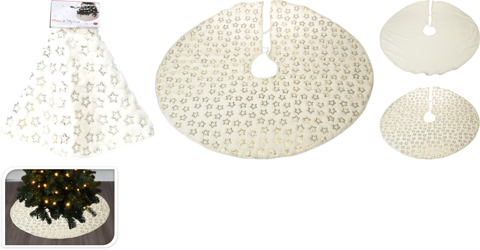 COBRE PÉS DE ÁRVORE BRANCO 90Cm
