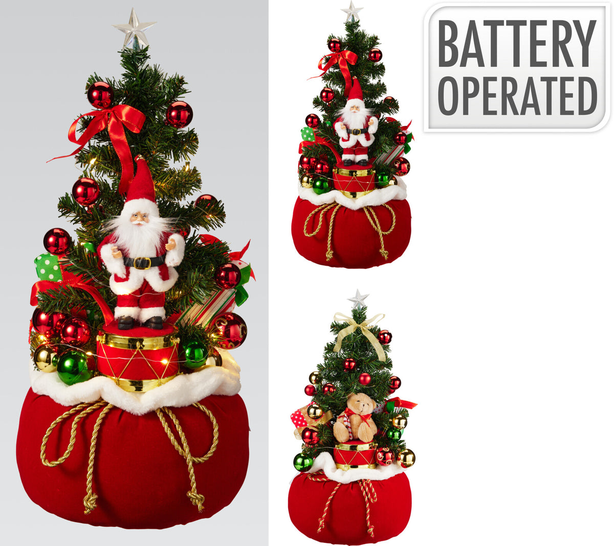 ÁRVORE NATAL C/ LED 60Cm