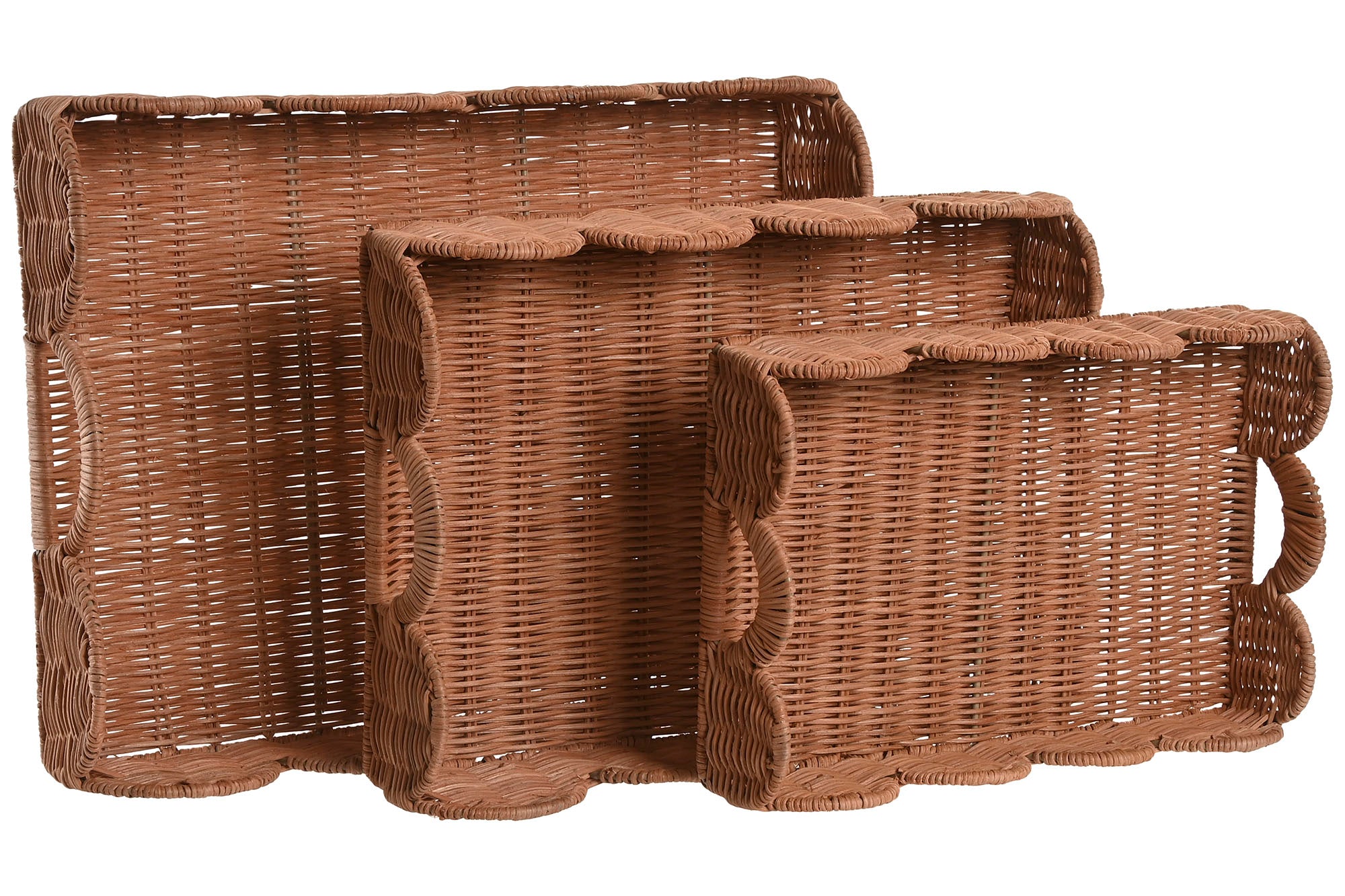 BANDEJA RATTAN 40X30X9Cm