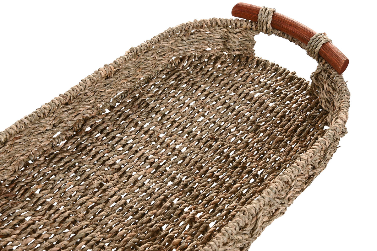 BANDEJA SEAGRASS 51X28X9Cm